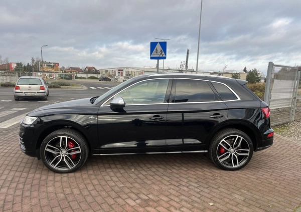 Audi SQ5 cena 159500 przebieg: 47000, rok produkcji 2017 z Kalisz Pomorski małe 562